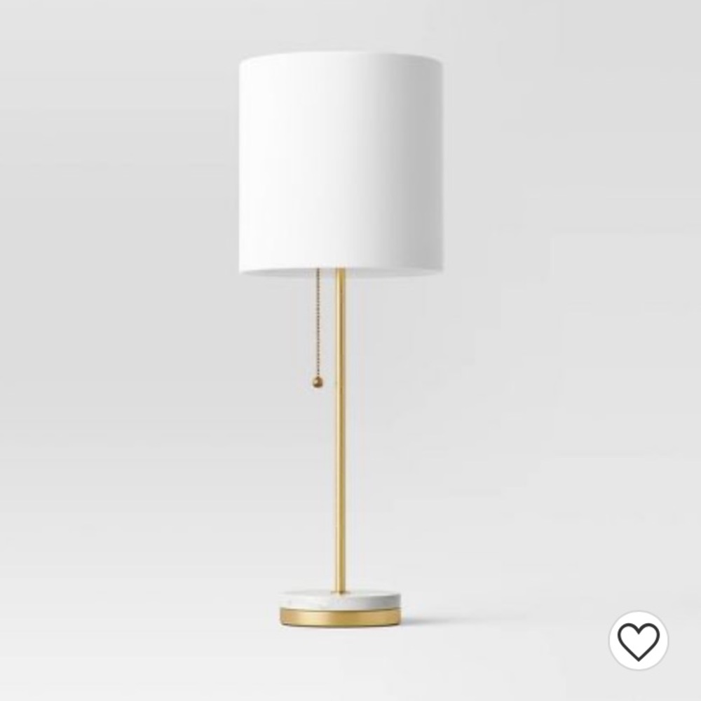 Target Hayes Marble Base gold Stick